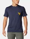 Men's Collegiate Tech Trail™ Short Sleeve Shirt -  West Virginia WV - Collegiate Navy