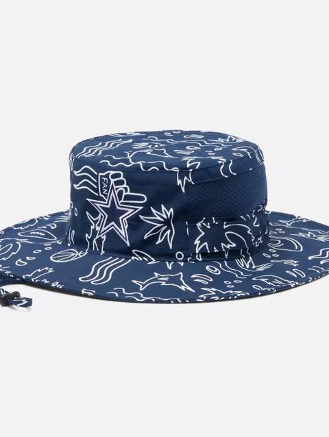 Dallas Bora Bora™ Printed Booney DC - Collegiate Navy Fish Fan