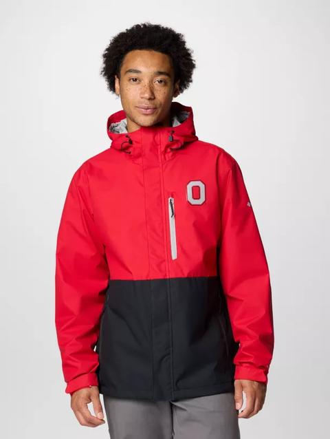 Men's Collegiate Field Bound™ Jacket - Ohio OS - Intense Red, Black