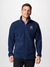 Men's Collegiate Flanker™ IV Fleece Jacket - Notre Dame ND - Collegiate Navy, Golden Yellow