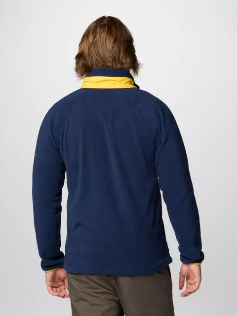 Men's Collegiate Flanker™ IV Fleece Jacket - Michigan UM - Collegiate Navy, Yellow