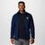 Men's Collegiate Flanker™ IV Fleece Jacket - West Virginia WV - Collegiate Navy, MLB Gold