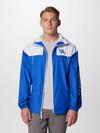 Men's Collegiate Flash Challenger™ II Windbreaker - Kentucky UK - Azul, White