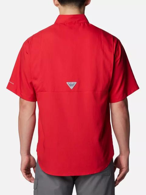 Men's PFG Tamiami™ Short Sleeve Shirt - Atlanta Falcons FAF - Intense Red