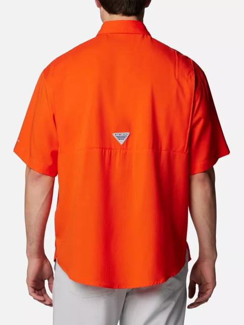 Men's PFG Tamiami™ Short Sleeve Shirt - Denver Broncos FDB - State Orange