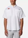 Men's PFG Tamiami™ Short Sleeve Shirt - Washington Commanders FWC - White