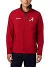 Men’s Collegiate Ascender™ Softshell Jacket - Alabama ALA - Red Velvet