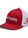 PFG Mesh™ Ball Cap - Alabama ALA - Red Velvet