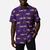 Men's Collegiate PFG Super Slack Tide Shirt - LSU LSU - Vivid Purple Logo Print