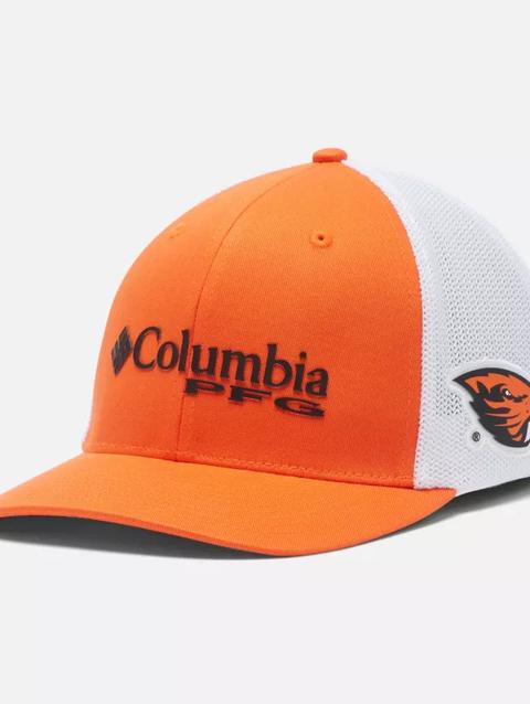 PFG Mesh Snap Back™ Ball Cap - Oregon State OSU - Tangy Orange