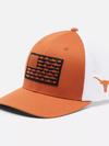 PFG Mesh™ Fish Flag Ball Cap - Texas TEX - Cedar