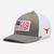 PFG Mesh™ Fish Flag Ball Cap - Texas TEX - Titanium