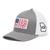 PFG Mesh™ Fish Flag Ball Cap - Georgia UGA - Titanium