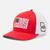 PFG Mesh™ Fish Flag Ball Cap - Georgia UGA - Bright Red