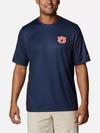 Men's Collegiate PFG Terminal Tackle™ Short Sleeve Shirt - Auburn AUB - Collegiate Navy