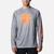 Men's Collegiate PFG Terminal Tackle™ Heather Long Sleeve Shirt - Clemson CLE - Columbia Grey Heather