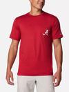 Men's Collegiate Tech Trail™ Short Sleeve Shirt - Alabama ALA - Red Velvet