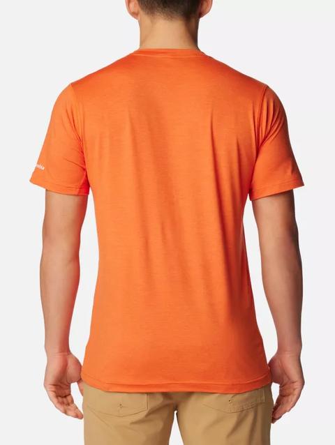 Men's Collegiate Tech Trail™ Short Sleeve Shirt -  Clemson CLE - Spark Orange