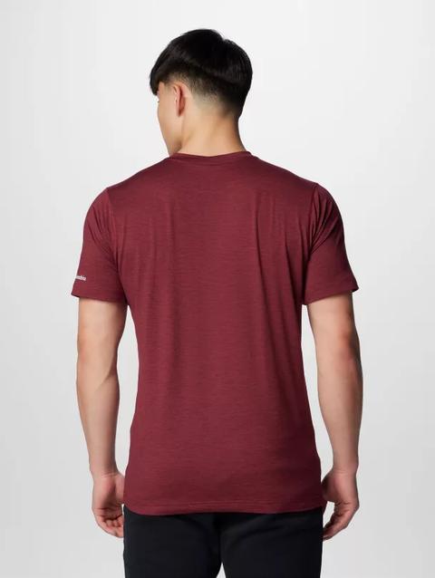 Men's Collegiate Tech Trail™ Short Sleeve Shirt - Texas A&M TAM - Deep Maroon