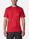 Men's Collegiate Tech Trail™ Short Sleeve Shirt - Georgia UGA - Bright Red