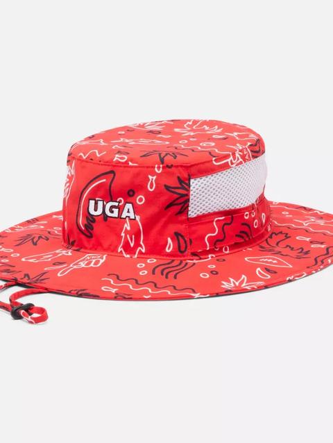 Georgia Bora Bora™ Printed Booney UGA - Bright Red Fish Fan