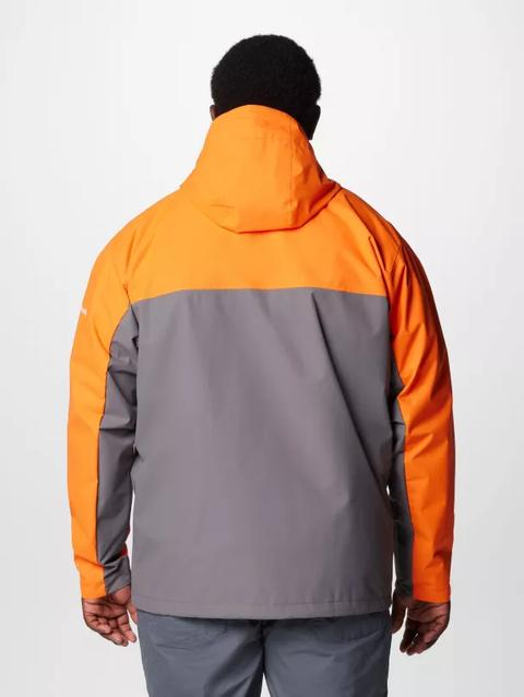 Men's Collegiate Field Bound™ Jacket - Clemson - Big CLE - Spark Orange, City Grey