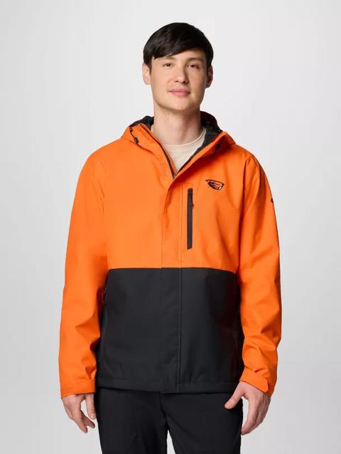 Men's Collegiate Field Bound™ Jacket - Tall - Oregon State OSU - Tangy Orange, Black