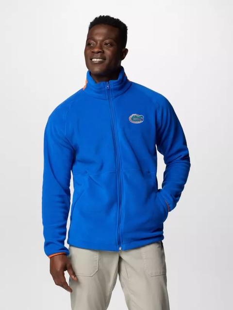 Men's Collegiate Flanker™ IV Fleece Jacket - Florida FLA - Azul, Spark Orange