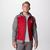 Men's Collegiate Out-Shield™ Hybrid Hoodie - Alabama ALA - City Grey, Red Velvet