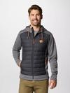 Men's Collegiate Out-Shield™ Hybrid Hoodie - Clemson CLE - City Grey, Shark