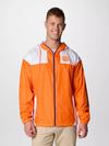 Men's Collegiate Flash Challenger™ II Windbreaker - Clemson CLE - Spark Orange, White