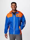 Men's Collegiate Flash Challenger™ II Windbreaker - Florida FLA - Azul, Spark Orange