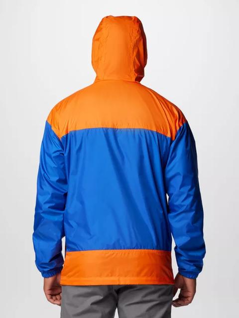 Men's Collegiate Flash Challenger™ II Windbreaker - Florida FLA - Azul, Spark Orange