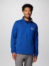 Men's Collegiate Sweater Weather™ Fleece Half Zip Pullover - Florida FLA - Azul Heather