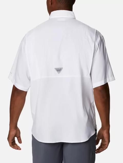 Men's Collegiate PFG Tamiami™ Short Sleeve Shirt - Tennessee UT - White