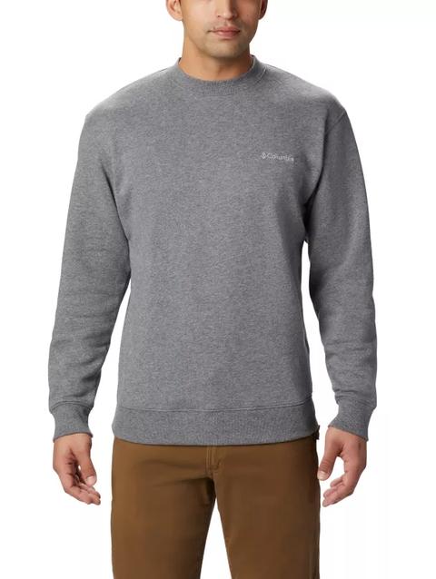 Men's Hart Mountain™ II Crew Sweatshirt Charcoal Heather