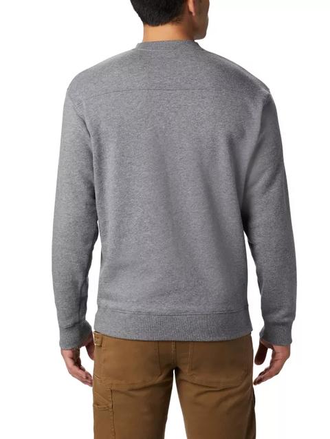 Men's Hart Mountain™ II Crew Sweatshirt Charcoal Heather