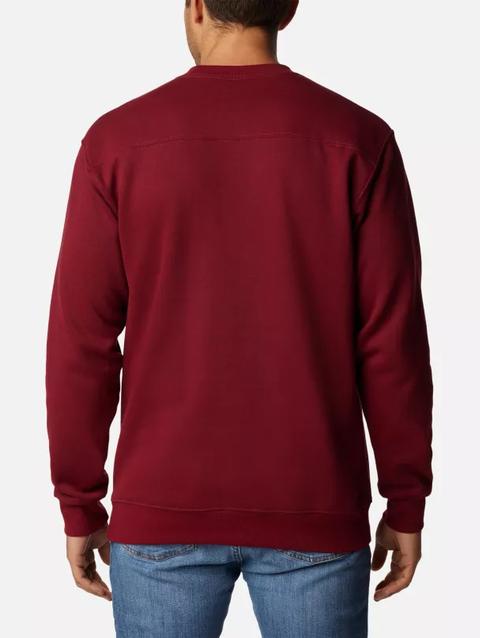 Men's Hart Mountain™ II Crew Sweatshirt Red Jasper Heather