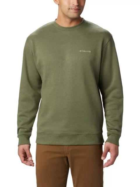 Men's Hart Mountain™ II Crew Sweatshirt Peatmoss Heather