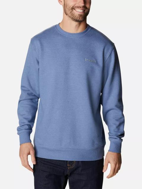 Men's Hart Mountain™ II Crew Sweatshirt Bluestone Heather