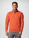 Men's Hart Mountain™ II Half Zip Sweatshirt Tuscan Heather