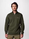 Men's Hart Mountain™ II Half Zip Sweatshirt Greenscape Heather